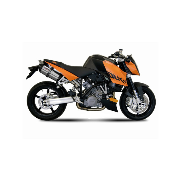 Вихлопні системи Slip-On Line (Suono) MIVV для KTM 990 Superduke (05-11) сріблясті