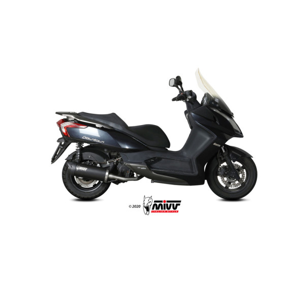 Повний вихлопний комплект (Mover) MIVV для Kymco Downtown 125 (09-16) чорний