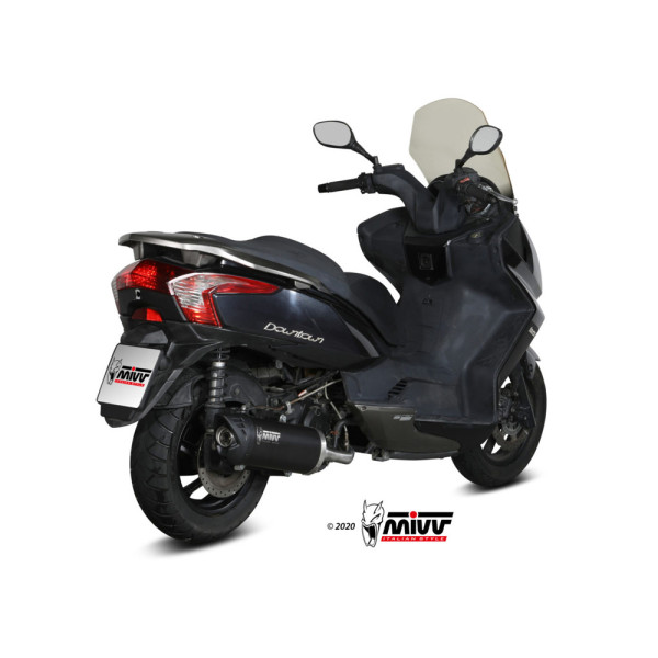 Повний вихлопний комплект (Mover) MIVV для Kymco Downtown 125 (09-16) чорний