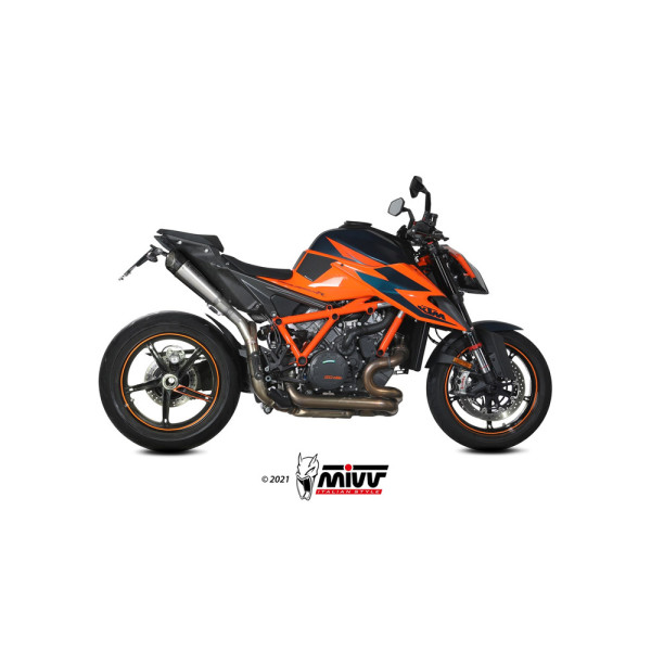 Випускні системи Slip-On (X-M5) MIVV для KTM Superduke 1290 (20-) титанові