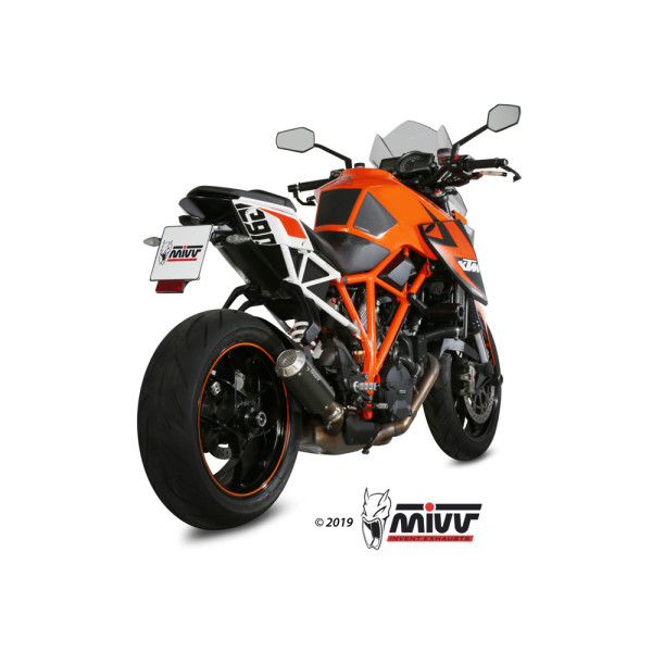 Вихлопні системи Slip-On Line (MK3) MIVV для KTM Superduke 1290 (14-19) карбон