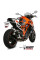 Вихлопні системи Slip-On Line (MK3) MIVV для KTM Superduke 1290 (14-19) чорні