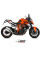 Вихлопні системи Slip-On Line (MK3) MIVV для KTM Superduke 1290 (14-19) сріблясті