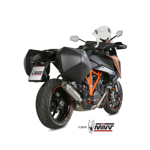 Глушник мотоцикловий Slip-On (GP Pro) MIVV для KTM Superduke 1290 GT (16-) титановий