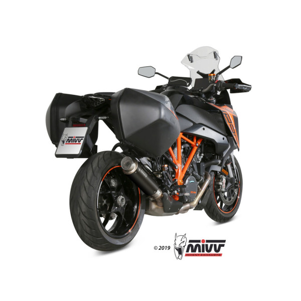 Глушник мотоцикловий Slip-On (GP Pro) MIVV для KTM Superduke 1290 GT (16-) чорний