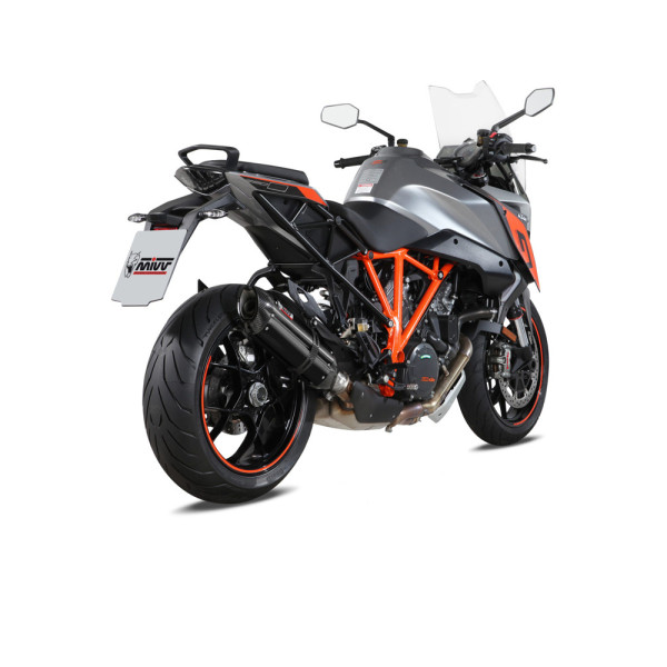 Глушник мотоцикловий Slip-On Line (Suono) MIVV для KTM Superduke 1290 GT (16-) чорний