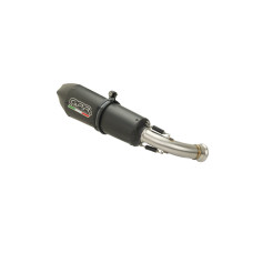 Глушник G.P.R GP Evo4 Чорний Титан Slip-On, Титан - KTM Lc 8 Adventure 1190 13-16