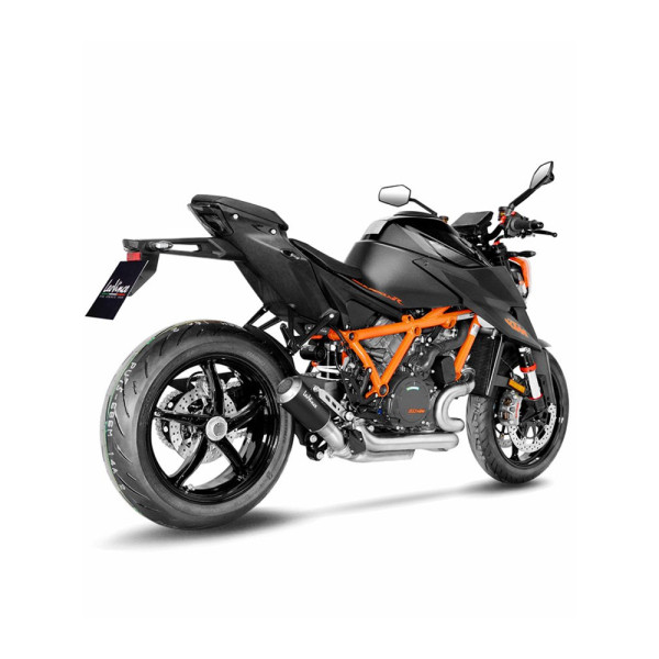 Вихлопна система LeoVince LV-10 Black Edition Slip-On, Нержавіюча сталь для KTM 1290 Super Duke R 20, 1290 Super Duke R / RR / Evo 21-