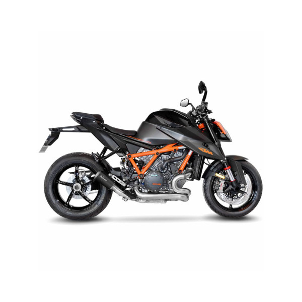 Вихлопна система LeoVince LV-10 Black Edition Slip-On, Нержавіюча сталь для KTM 1290 Super Duke R 20, 1290 Super Duke R / RR / Evo 21-
