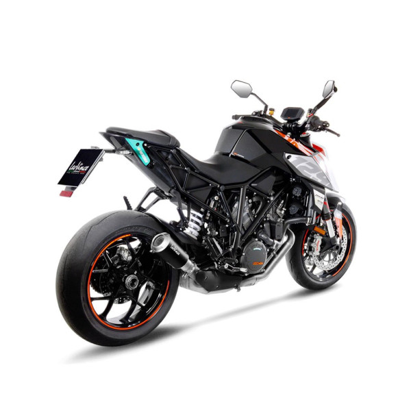 Глушник LeoVince LV-10 Black Edition Slip-On, Нержавіюча сталь для KTM 1290 Super Duke R 14-19