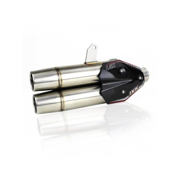Глушник IXIL DUAL HYPERLOW XXL, L5X (SLIP ON) - Kymco Xciting 400 (D6)