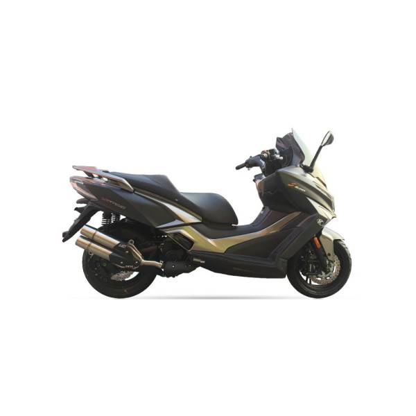 Глушник IXIL DUAL HYPERLOW XXL, L5X (SLIP ON) - Kymco Xciting 400 (D6)