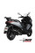 Глушник мотоцикловий Slip-On (Mover) MIVV для Kymco Downtown 350 (16-20) чорний