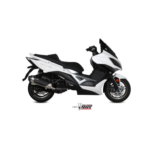 Повний вихлопний систем з каталізатором (Urban) MIVV для Kymco XCiting 400i (13-16)