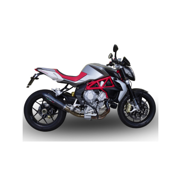 Глушник G.P.R GPE Ann. Poppy Slip-On, Нержавіюча сталь - MV Agusta Brutale 800 Drag / RR 13-16 e3