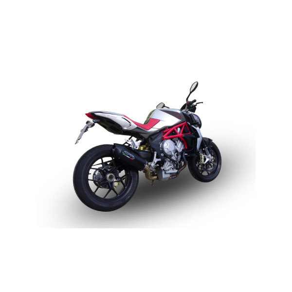 Глушник G.P.R Furore Nero Slip-On, Чорний Алюміній - MV Agusta Brutale 800 / RR 12-16 e3