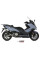 Глушник мотоцикловий Slip-On (Delta Race) MIVV для Kymco AK550 (17-20) чорний