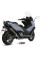 Повний вихлопний колектор (Oval) MIVV для Kymco AK550 (17-20) чорний