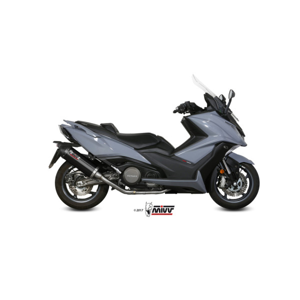 Повний вихлопний колектор (Oval) MIVV для Kymco AK550 (17-20) чорний