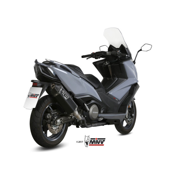 Повний вихлопний система (Speed Edge) MIVV для Kymco AK550 (17-20) чорний