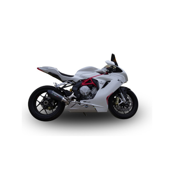 Глушник G.P.R GPE Ann. Poppy Slip-On, Нержавіюча сталь - MV Agusta Brutale 675 12-15