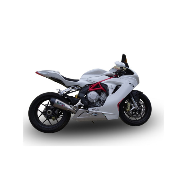 Глушник G.P.R GPE Ann. Titanium Slip-On, Titanium - MV Agusta Brutale 675 12-15