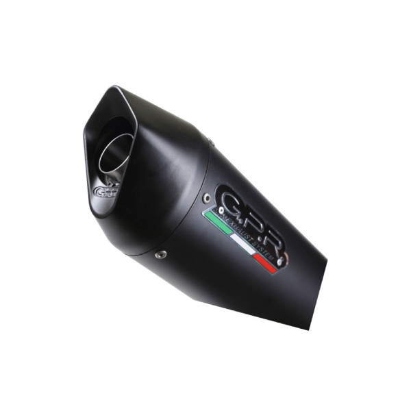 Глушник G.P.R Furore Nero Slip-On, Чорний Алюміній - MV Agusta Brutale 675 12-15