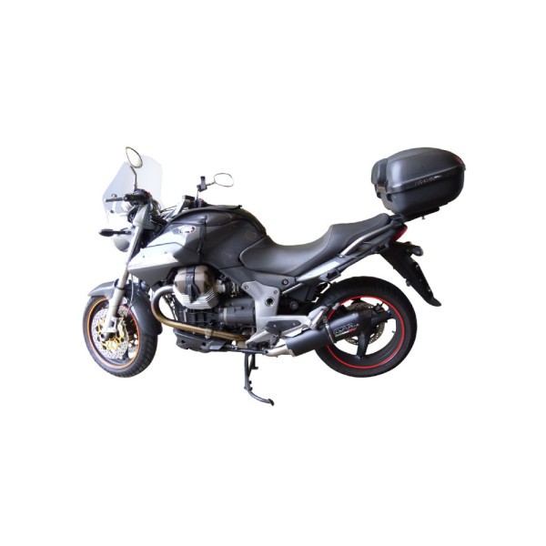Глушник G.P.R Furore Nero Slip-On, Чорний Алюміній - Moto Guzzi Norge 850 06-11