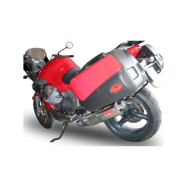 Глушник G.P.R Trioval Slip-On, Нержавіюча сталь - Moto Guzzi Norge 850 06-11