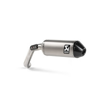 Глушник мотоцикловий Slip-On Line Титан Akrapovič для Moto Guzzi V85 TT (18-20)