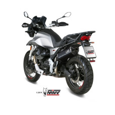 Глушник мотоцикловий Slip-On Line (Speed Edge) MIVV для Moto Guzzi V85 TT (19-) чорний