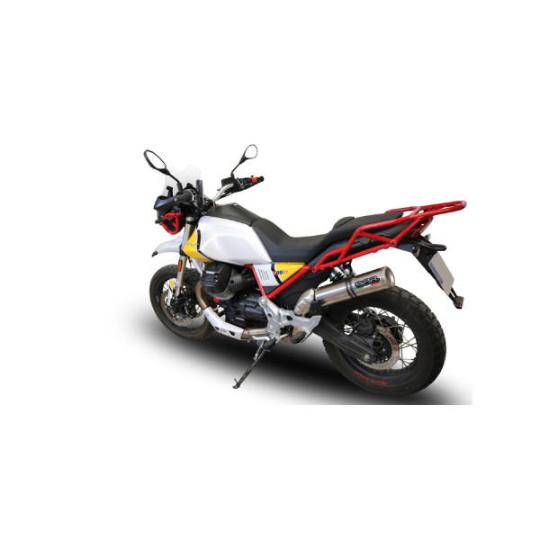 Глушник G.P.R M3 Титан Природний Racing Slip-on, Титан - Moto Guzzi V85 TT 19-20 e4