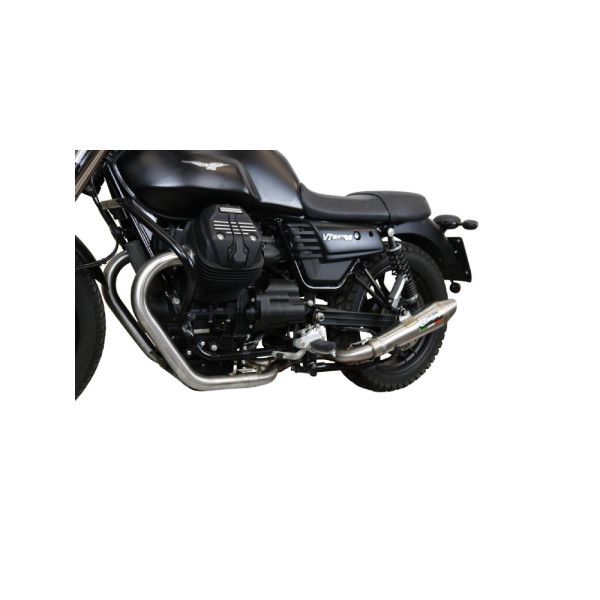 Подвійний глушник G.P.R Vintacone Slip-On, Нержавіюча сталь - Moto Guzzi V7 III Special / ST / Carb 17-18