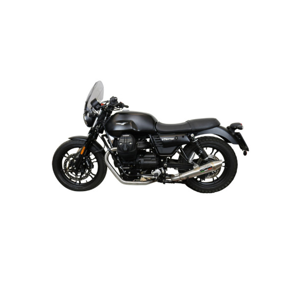 Подвійний глушник G.P.R Vintacone Slip-On, Нержавіюча сталь - Moto Guzzi V7 III Special / ST / Carb 17-18