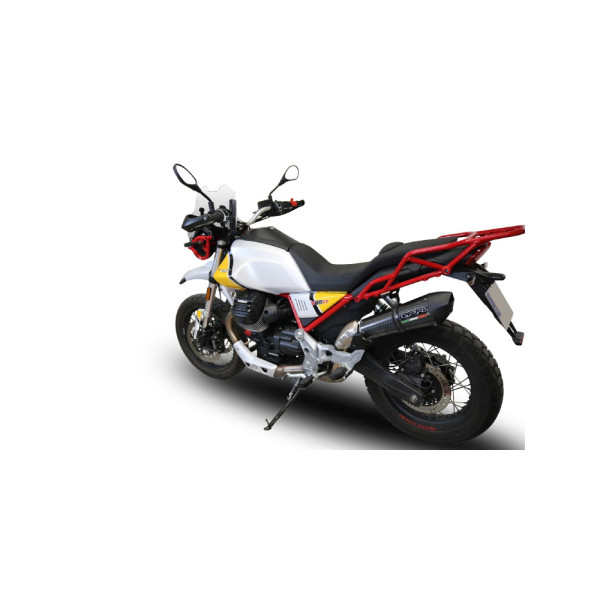 Глушник G.P.R GP Evo4 Poppy Slip-On, Нержавіюча сталь - Moto Guzzi V85 TT 19-20 e4