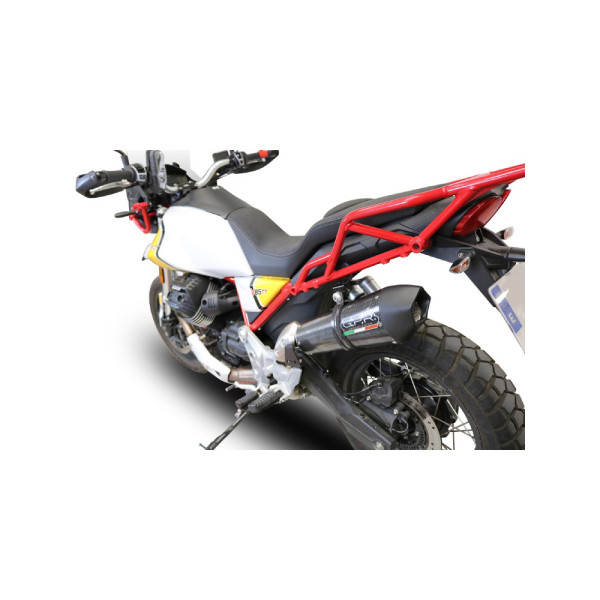 Глушник G.P.R GP Evo4 Poppy Slip-On, Нержавіюча сталь - Moto Guzzi V85 TT 19-20 e4