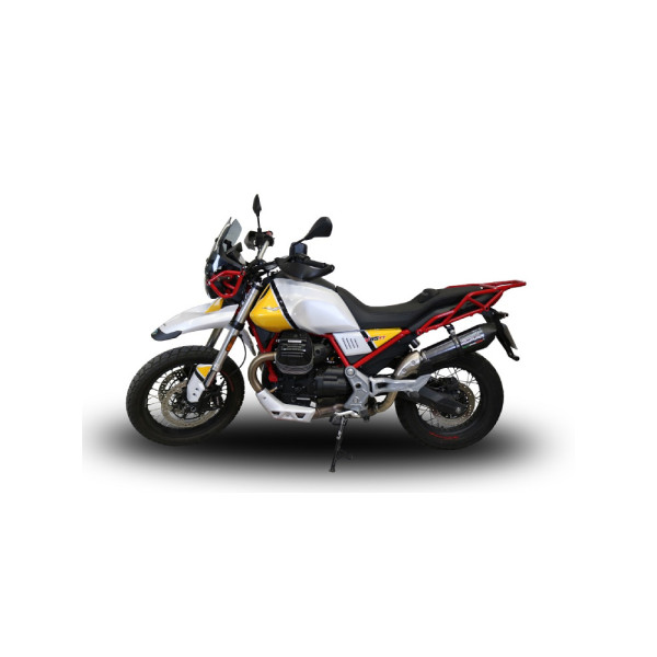 Глушник G.P.R GP Evo4 Poppy Slip-On, Нержавіюча сталь - Moto Guzzi V85 TT 19-20 e4
