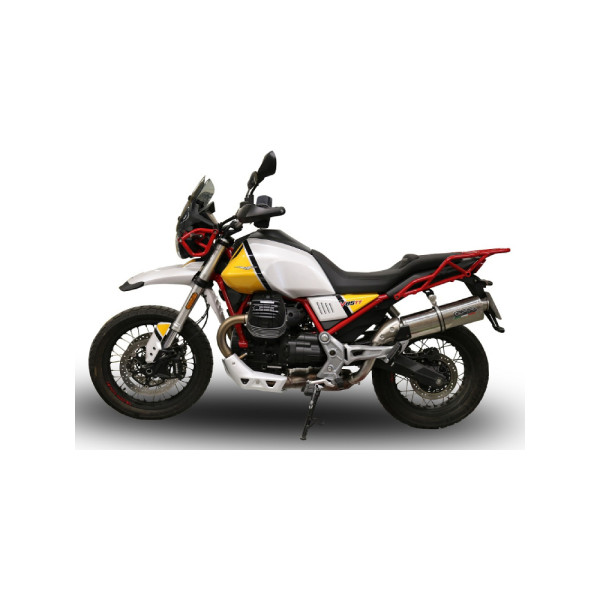 Глушник G.P.R Trioval Slip-On, Нержавіюча сталь - Moto Guzzi V85 TT 19-20 e4