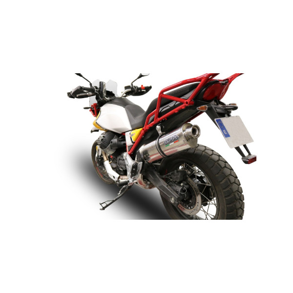 Глушник G.P.R Trioval Slip-On, Нержавіюча сталь - Moto Guzzi V85 TT 19-20 e4