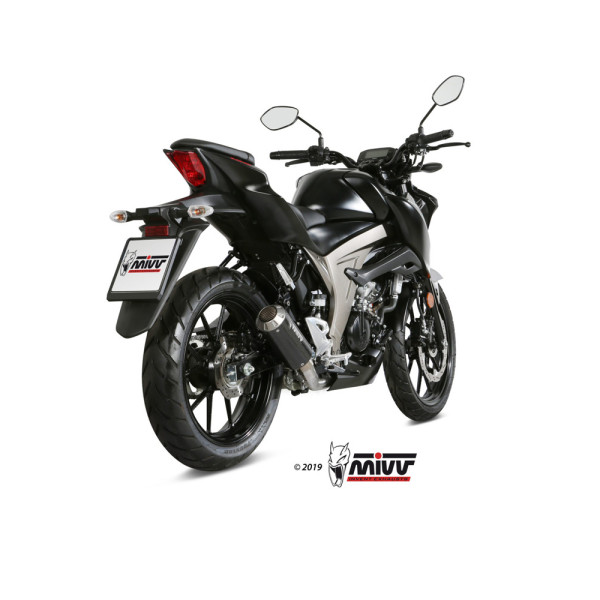 Повний вихлопний системи (MK3) MIVV для Suzuki GSX-R / GSX-S 125 (17-20) карбон