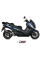 Глушник мотоцикловий Slip-On (Mover) MIVV для Suzuki Burgman 400 (17-20) чорний