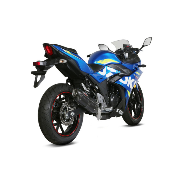 Глушник мотоцикловий Slip-On Line (Suono) MIVV для Suzuki GSX 250 R (17-20) чорний