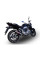 Подвійний глушник G.P.R Deeptone Inox Racing Slip-On, Нержавіюча сталь - Suzuki GW 250 F Inazuma 12-17