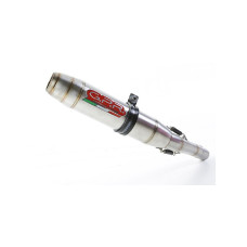 Подвійний глушник G.P.R Deeptone Inox Slip-On, Нержавіюча сталь - Suzuki GW 250 F Inazuma 12-17