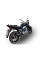 Подвійний глушник G.P.R Furore Nero Slip-On, Чорний алюміній - Suzuki GW 250 F Inazuma 12-17