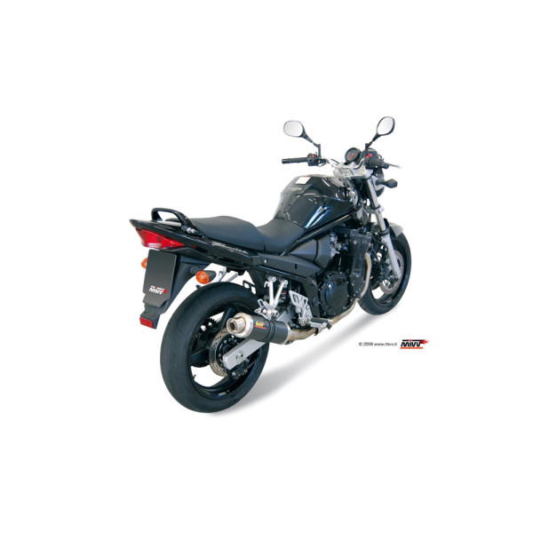 Глушник мотоцикловий Slip-On (GP) MIVV для Suzuki GSF 650 Bandit (05-06) carbon
