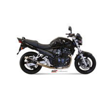 Глушник мотоцикловий Slip-On (GP) MIVV для Suzuki GSF 650 Bandit (05-06) чорний