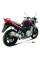 Глушник мотоцикловий Slip-On Line (Oval) MIVV для Suzuki GSF 650 Bandit (07-15) / GSX 650 F (08-15) срібний