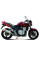 Глушник мотоцикловий Slip-On Line (Oval) MIVV для Suzuki GSF 650 Bandit (07-15) / GSX 650 F (08-15) срібний