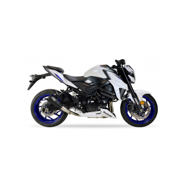 Глушник IXIL RACE XTREM BLACK Slip-On, RB - Suzuki GSX-S 750 17-20 / GSR 750 11-16
